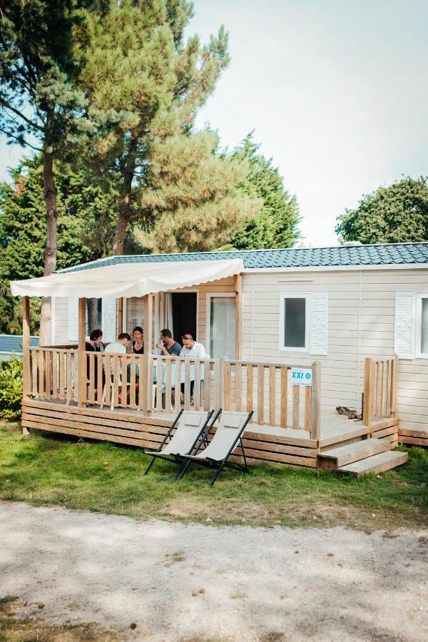 Mobil Home Xxl 4 Chambres - Camping Les Jardins Du Morbihan Monterblanc 외부 사진
